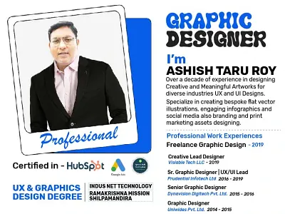 My resume & work portfolio adobe photoshop app graphics branding brochure charts flyer graphic design graphs icons illustration infographics landing page leaflet logo pdf presentation social media typography ui vector