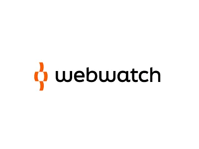 Webwatch blog bold branding commerce design geometric logo logodesign modern watch watches