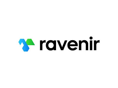 Ravenir Logo ai logo ai logo branding artificial intelligence logo branding finance logo fintech logo identity identity branding logo logo design minimal logo minimalist logo r r logo r logo branding saas branding saas logo startup web3 logo branding tech logo technology