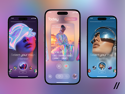 Dating Mobile iOS App Design android app app design concept app design template app interface app ui dashboard dashboard design dating app design design ios match mobile mobile app mobile ui online product design ui uiux ux