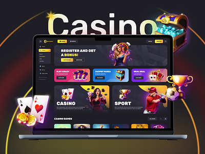 Casino Dashboard Design casino dashboard dashboard gambling app gambling dashboard gaming design online casino