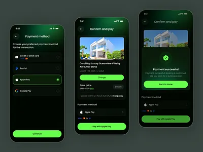 Booking & Payment Flow – Travel App UI ai billing app app design app ui booking booking platform hotel app ios mobile mobile app payment payment app travel app ui design ux design wallet web app