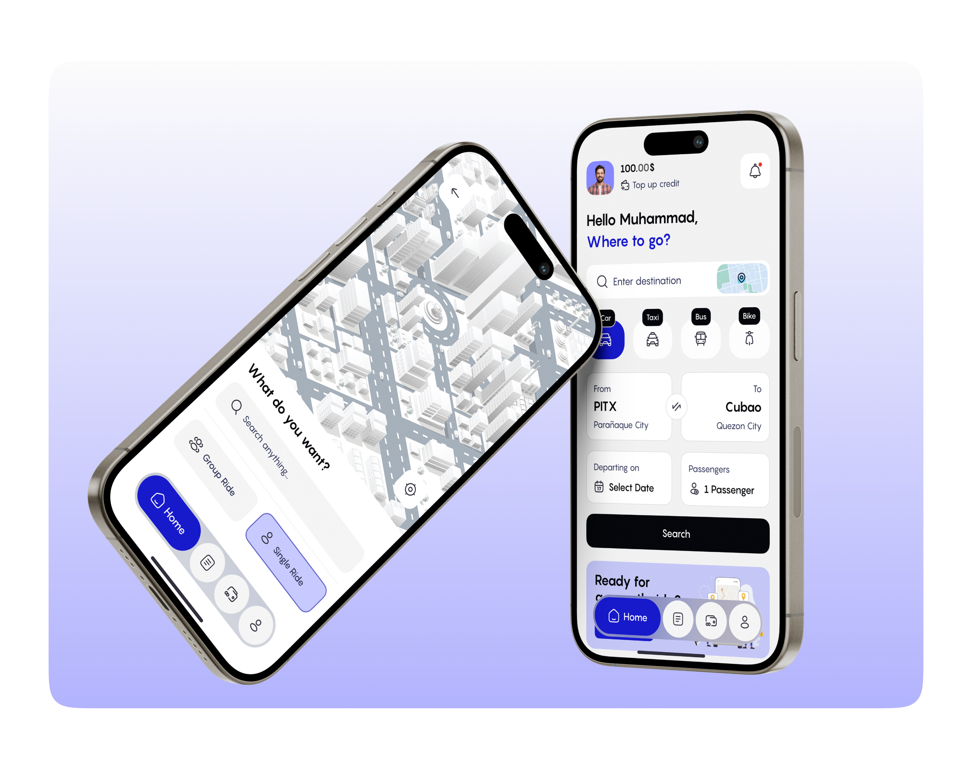 Example of Ride Sharing App & Development