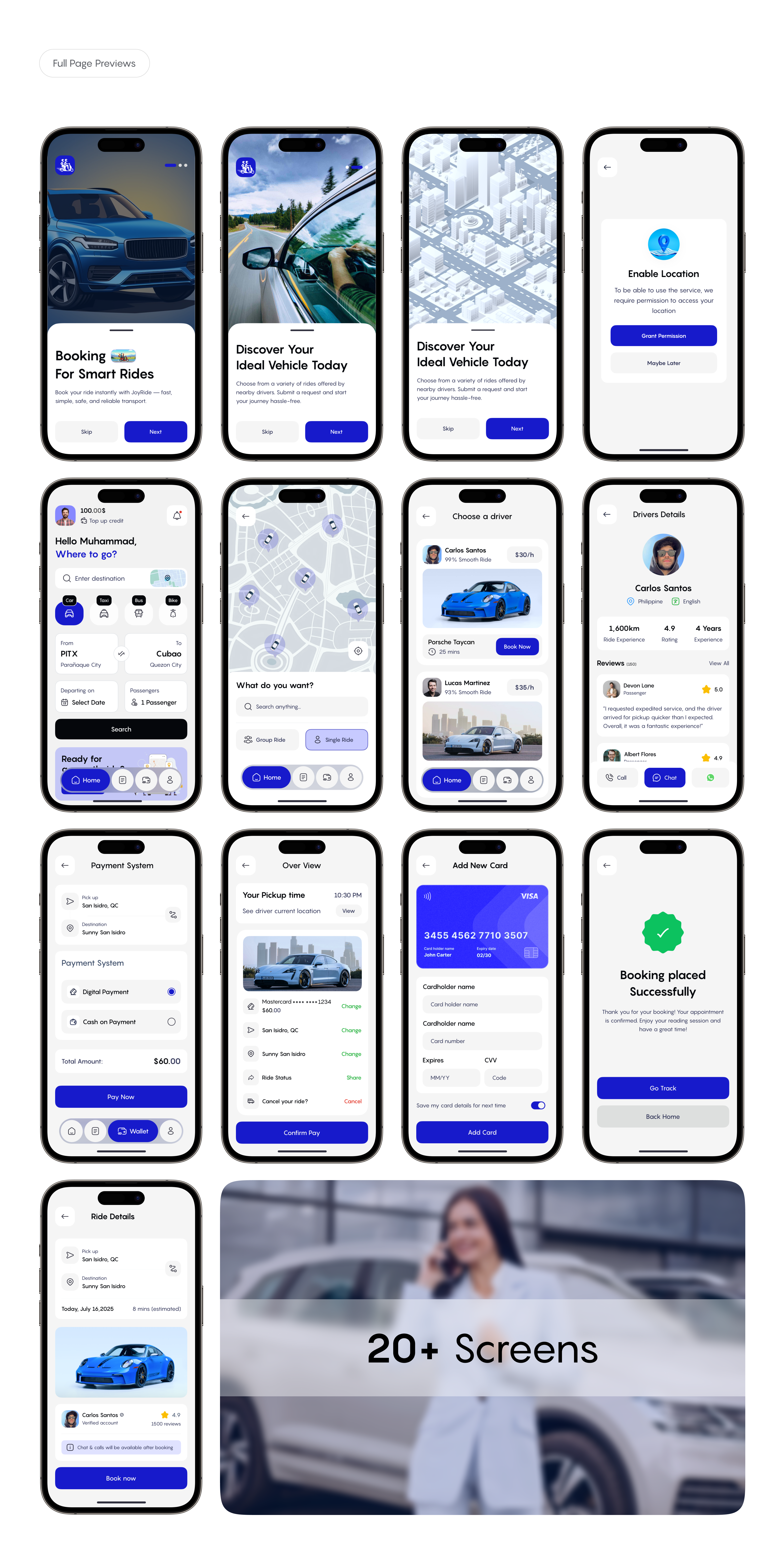 Example of Ride Sharing App & Development