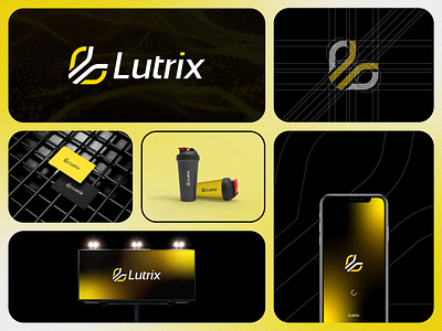 Lutrix | Tech Logo & Branding ai brand brand identity brandidentity branding graphic design letter l letter t logo logo design logo designer mark minimalist logo modern logo power logo tech logo technology technology logo visual identity