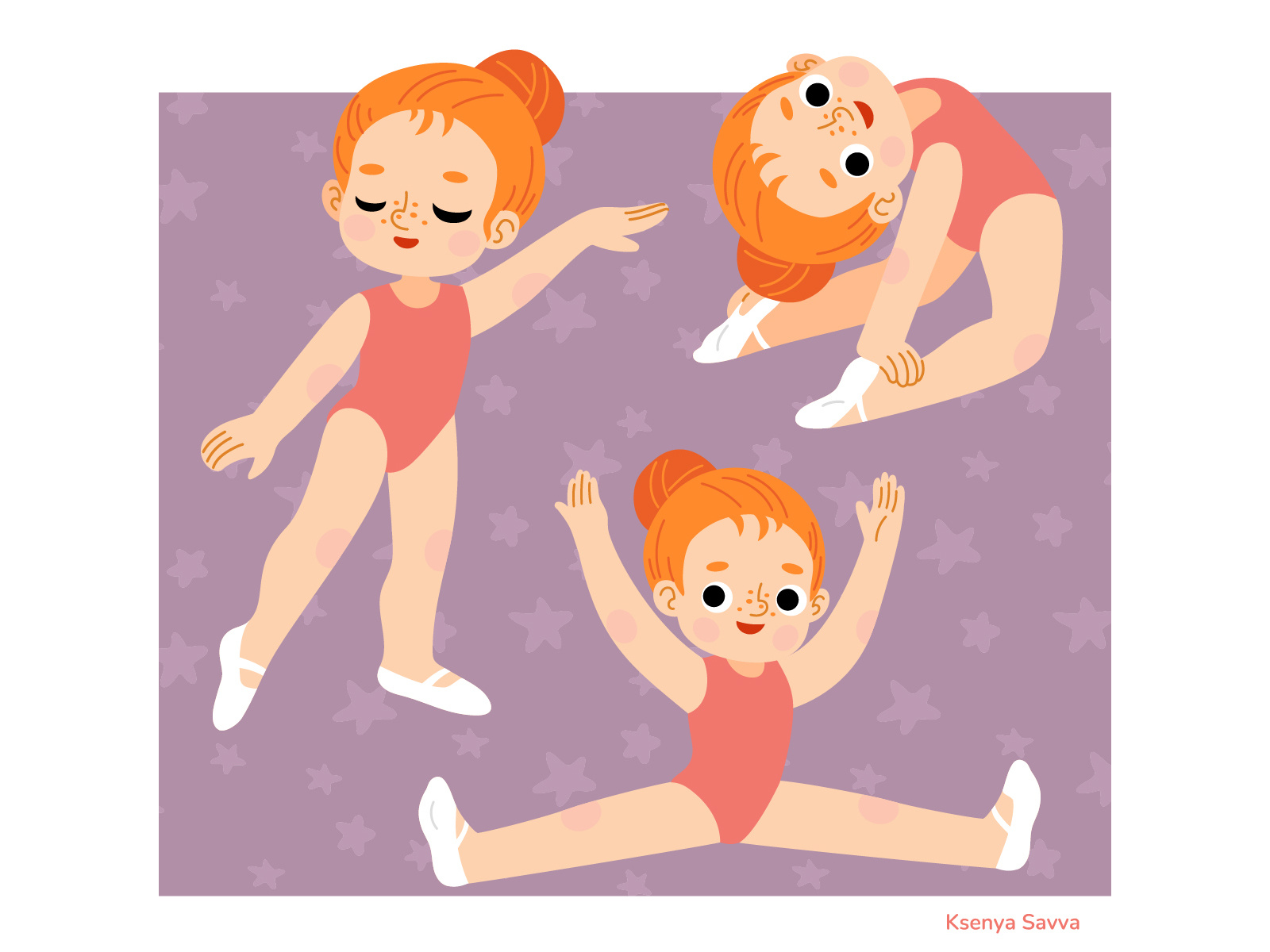 Example of Cute Cartoon Sport Character In Vector