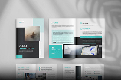 Company Profile brochure annual report brochure brochure design brochure template business business brochure company company brochure company profile corporate design minimal modern brochure print design profile template white paper