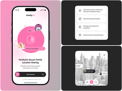 Tracking Mobile App app app design app interface application ui best ui mobile mobile app design mobile app ui mobile ui modern app ui modern ui popular tracker ui ui ux ui ux design