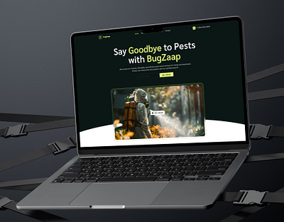 BugZaap – Pest Control Service website Template branding design designtocodes elementor template figma template framer template next.js template one page pest control pest control service portfolio product design template design ui uiux website design website template