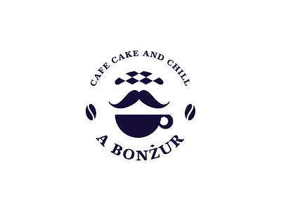 A Bonżur ! belcdesign branding coffee house frenchstyle graphic design identity logodesign logogrid logomark patrykbelc