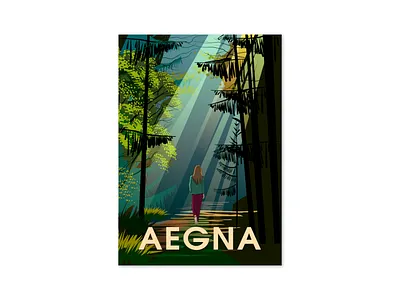 Aegna design graphic design illustration vector