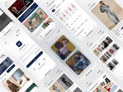 AV – Adaptive Fashion Experience conceptdesign ecommerceapp fashionappui fashionexperience fashiontech fitfinder mobiledesign modernui personalizedshopping stylediscovery ui uiux usercentricdesign