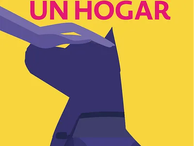 Póster 2d casa dog graphic design home illustration ilustrator perro vector