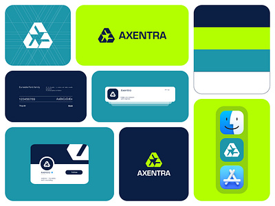 Letter A Logo ai axentra branding cripto graphic design logo logodesign logomaker logos modernlogo tech