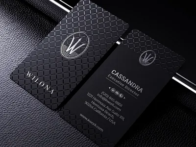 Luxury Business Card business card maker business card template customize business cards logo
