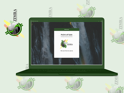 ZIMRA Point of Sale WEB Portal adaptive desktop desktop app mockup responsive design ui uixu ux web app web platform