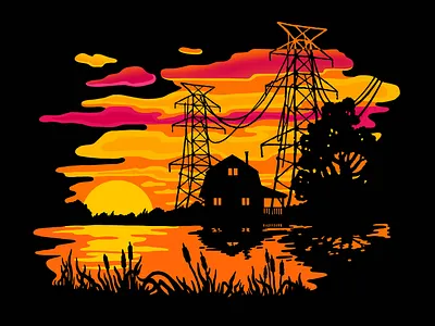 Print for the Popmerch clothing brand (2025) dribbble emblem graphic illustration russia symbol vector