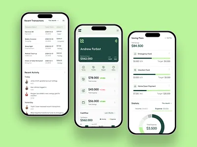 Finance Flow – Mobile App Dashboard UI appdesign branding budgettracker design expenseapp figma figmadesign financeapp financedashboard financeux fintechdesign mobilebanking mobileui modernui personalfinanceapp ui uikit uxuidesign