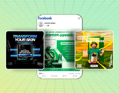 FACEBOOK & INSTAGRAM SOCIAL MEDIA POST DESIGN design facebook graphic design instagram post social media post design
