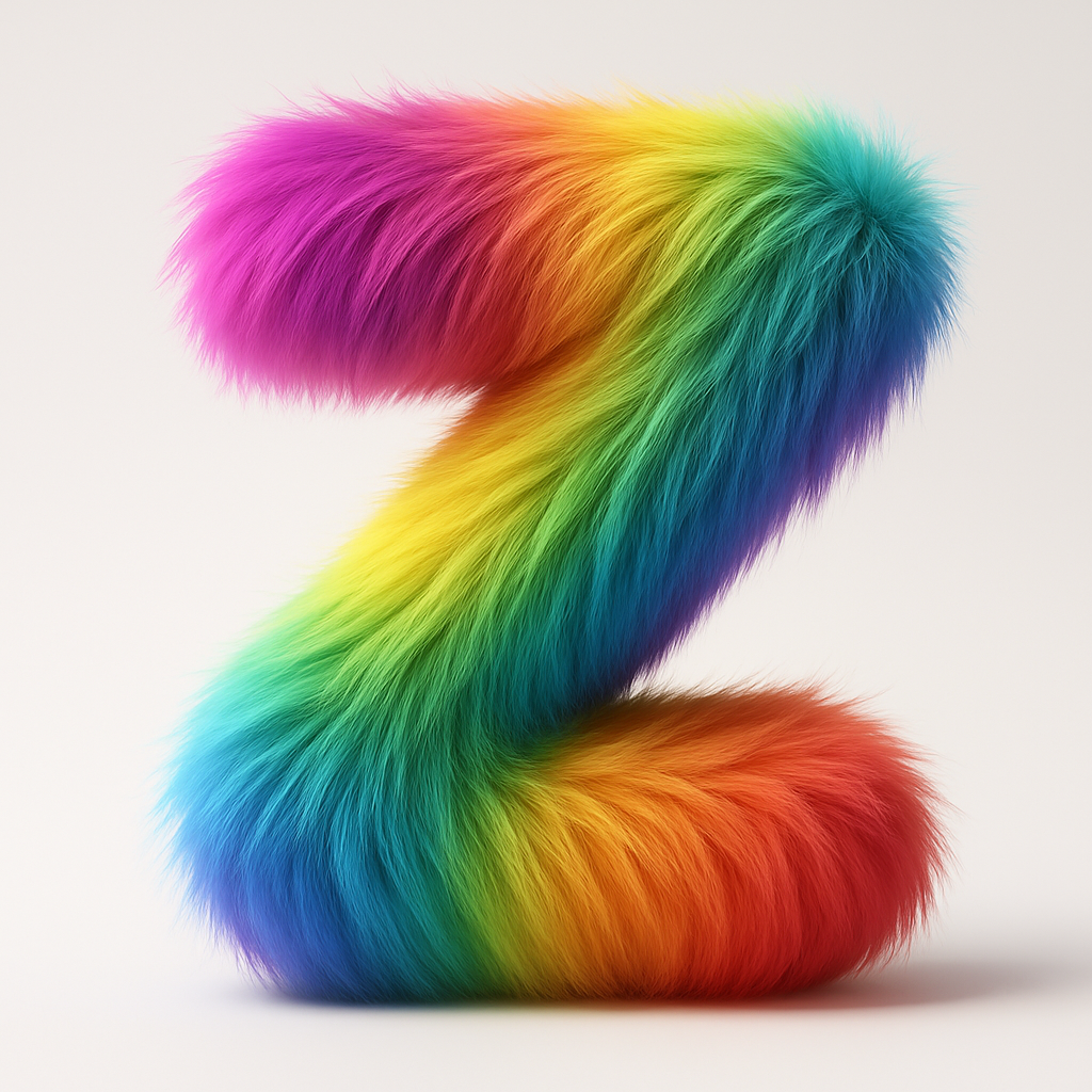 Gen Z 3d 3dart ai art branding chatgpt design fluffy ice illustration letter logo typography ui wooden z