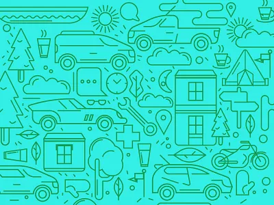 Pattern camping pattern