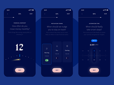 Raelly Mobile App app clean design flat mobile ui ux