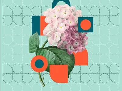 Scarf Experiment bauhaus ornament scarf