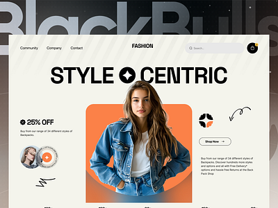 Fashion e-commerce website ui design e commerce e commerce website fashion marketplace fashion store fashion website herosection minimalist ui modern design modern slider online shop product product page shopping shopping website