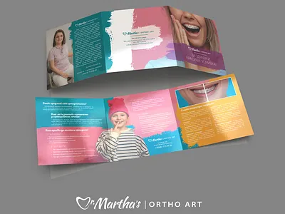 Orthodontic brochure design brochure design design print design