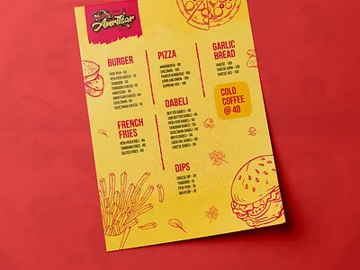 Food Menu creative menu for cafe creative menu for cafes fast food menu layout food truck branding graphic design for food business indian food menu design modern food menu design social media food menu post