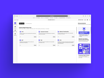Products Listing Page - Dashboard - Fintech cards design fintech graphic design products listing products page saas ui