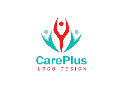 CARE PLUS logo design creativity graphic design logo design