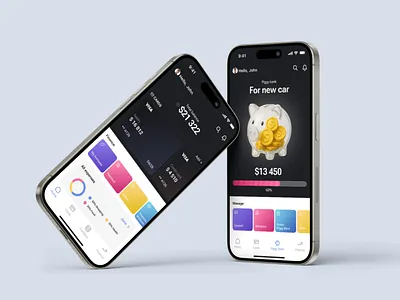 💰 Concept: Mobile Banking Dashboard UI – 2025📱 personalfinanceapp