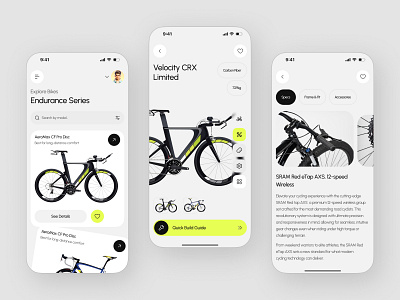 Smart Bike App Exploration app b2b bicycle bike biking control cycling cyclist design ios lock managment mobile app mobile app design route smart software tracker ui uxdesign