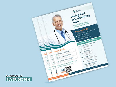 Eye Catching Medical And Diagnostic Flyer Design adobe illustrator design clint satisfied flyer design diagnostic flyer design doctor flyer design eye catching flyer desgin flyer design medical flyer design printing design service flyer design