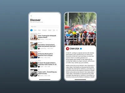 UI Challenge Day 16 - Articles mobile screen design articles mobile screen challenge ui
