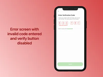 UI Challenge Day 28 - Error screen design