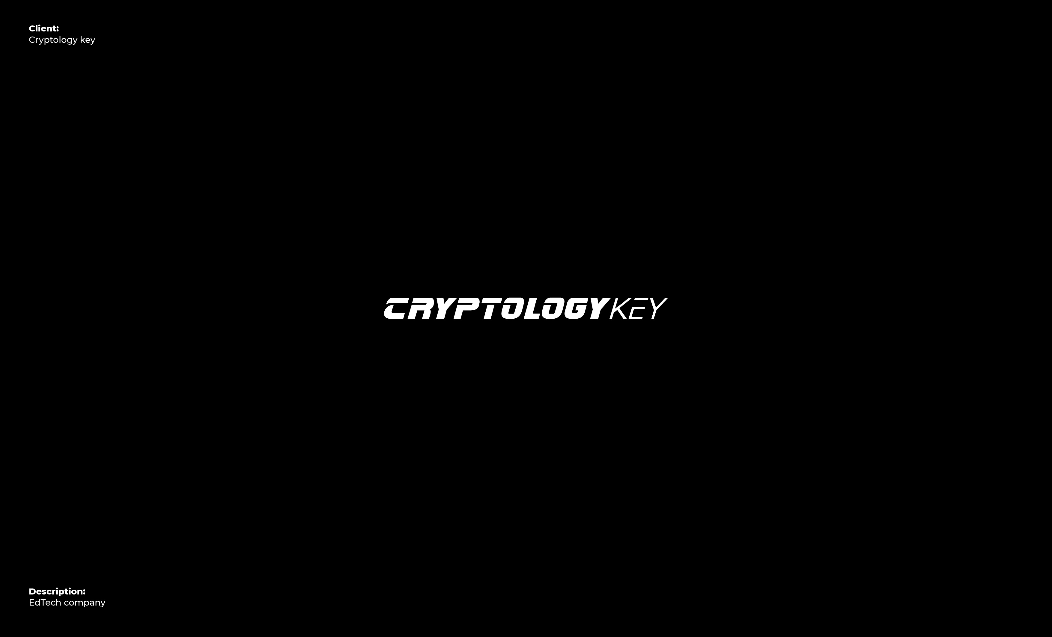 Cryptology Key logo branding dribbble graphic design identity logo logotype