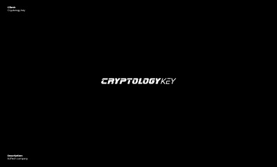 Cryptology Key logo branding dribbble graphic design identity logo logotype