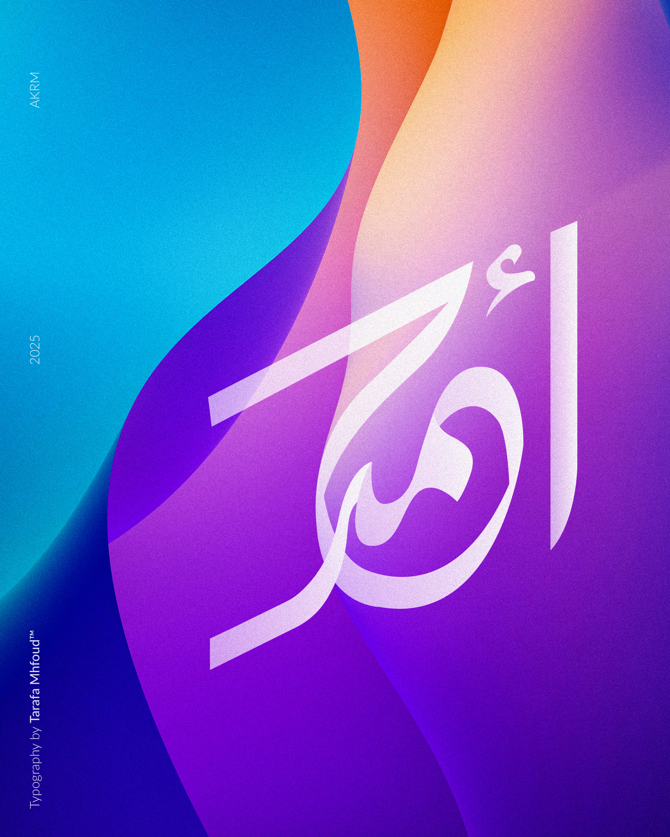 AHMED BY Tarafa MHFOUD™ | ARABIC TYPOGRAPHY ahmed arabi branding calligraphy creativedesign design font graphic design illustration logo typeface typography ui ux vector