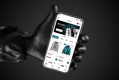 Teezio – Smart, Stylish & Sales-Driven App Design branding ecommerce figma mobileapp uiux