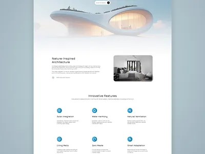 Designing for Nature – Smart, Sustainable Architecture ecoarchitecture futureliving graphic design greenliving livingwalls natureinspired passivecooling smartdesign solardesign sustainabledesign ui