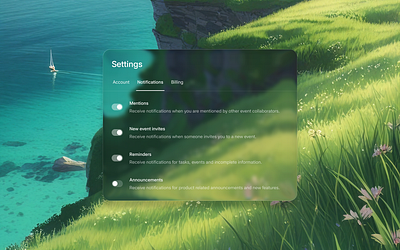 Settings - iOS Liquid Glass 2025 figma glass effect glass ios glass ui glassmorphism ios 26 ios ui liquid glass minimal settings sri lanka ui design widget