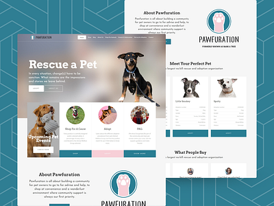 Pet adoption website | Web design | UI/UX | Landing Page | Home adopt a pet animal rescue animal shelter animal welfare cat adoption clean design clean layout dog adoption heartwarming ui minimal design minimal ui modern ui nonprofit website pet adoption pet care pet landing page pet website responsive ui ui ux web design