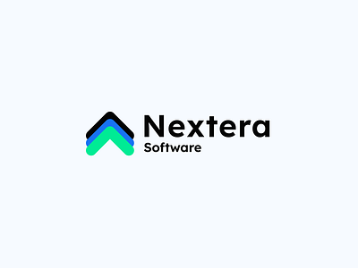 Logo Drop of the Day - Nextera by Zillylogos! branding custom logo design design graphic design illustration logo logo design ui vector visual identity