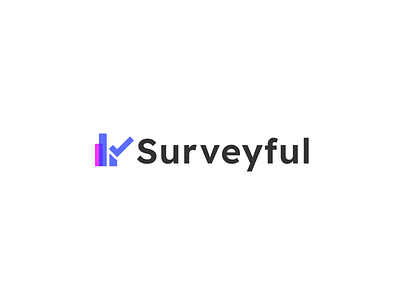 Logo Drop of the Day - Surveyful by Zillylogos! branding custom logo design design graphic design illustration logo logo design ui vector visual identity