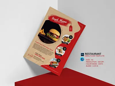 Restaurant Flyer Template advertising beverage cake classic restaurant creative dessert drink fast food menu food food menu hotel modern ms word photoshop template pizza promotion restaurant restaurant flyer restaurant menu sushi