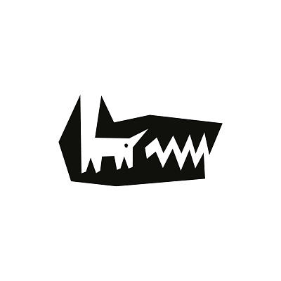 Wolf logo buy dog logo logos logotype modern negative sale wolf