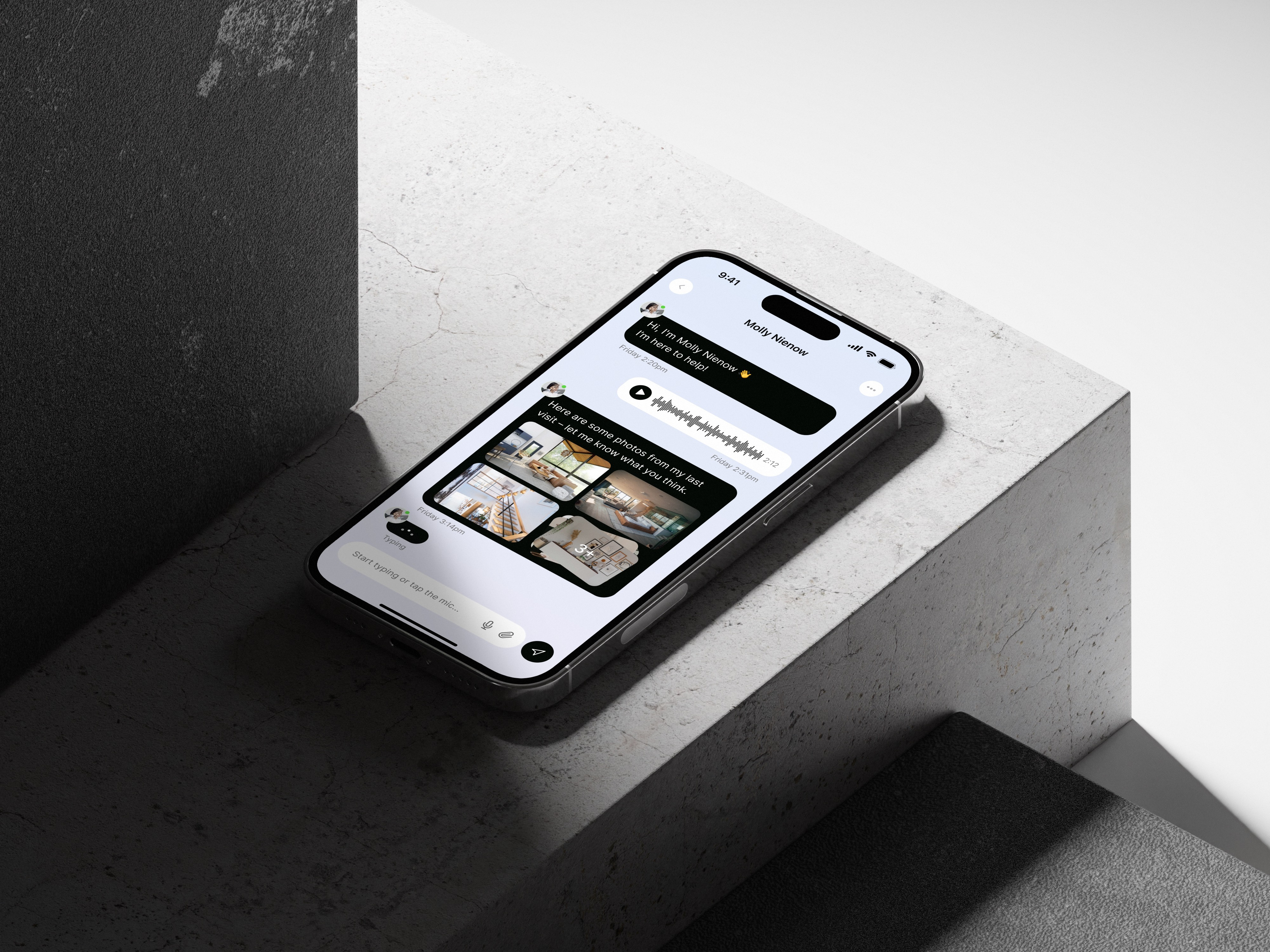 Direct Message – Daily UI #013 chat chat app chat bot chat mobile app chatbot chatting chatting app coversation dailyui 013 group chat instant messaging message message app messager messaging messenger mobile design social networking talk