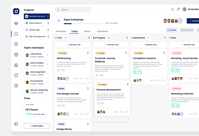 Dutask-Project management Dashboard analytics ui cleanui dashboard dashoboard ui kanban board management progress ui project management project management tools saas dashboard task‑tracking team dashboard trends ui ui design ux ux design workflow ui